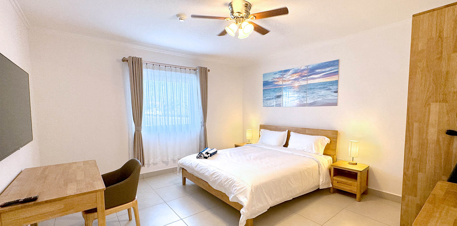 Bon Bini Suites Aruba Two Bedroom One Bathroom Twin Bed